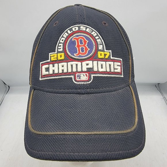 New Era 2007 Boston Red Sox World Series Hat Black Sports Casual Comfort - Picture 1 of 9